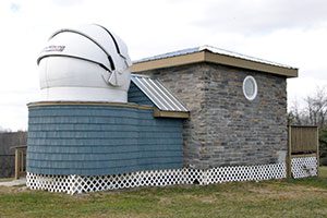 The Little Bear Observatory building.
