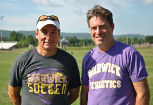 Head Coach Denis O’Connor (right) replaces 21-year veteran Coach John VanPelt (left).