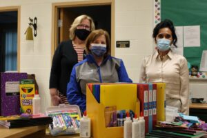 WVCSD receives school supply donations from St. Anthony Community Hospital