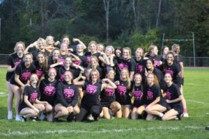 WVHS senior girls donate Powder Puff proceeds to benefit breast cancer research