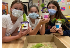 WVMS students give scientific process project a green thumbs up