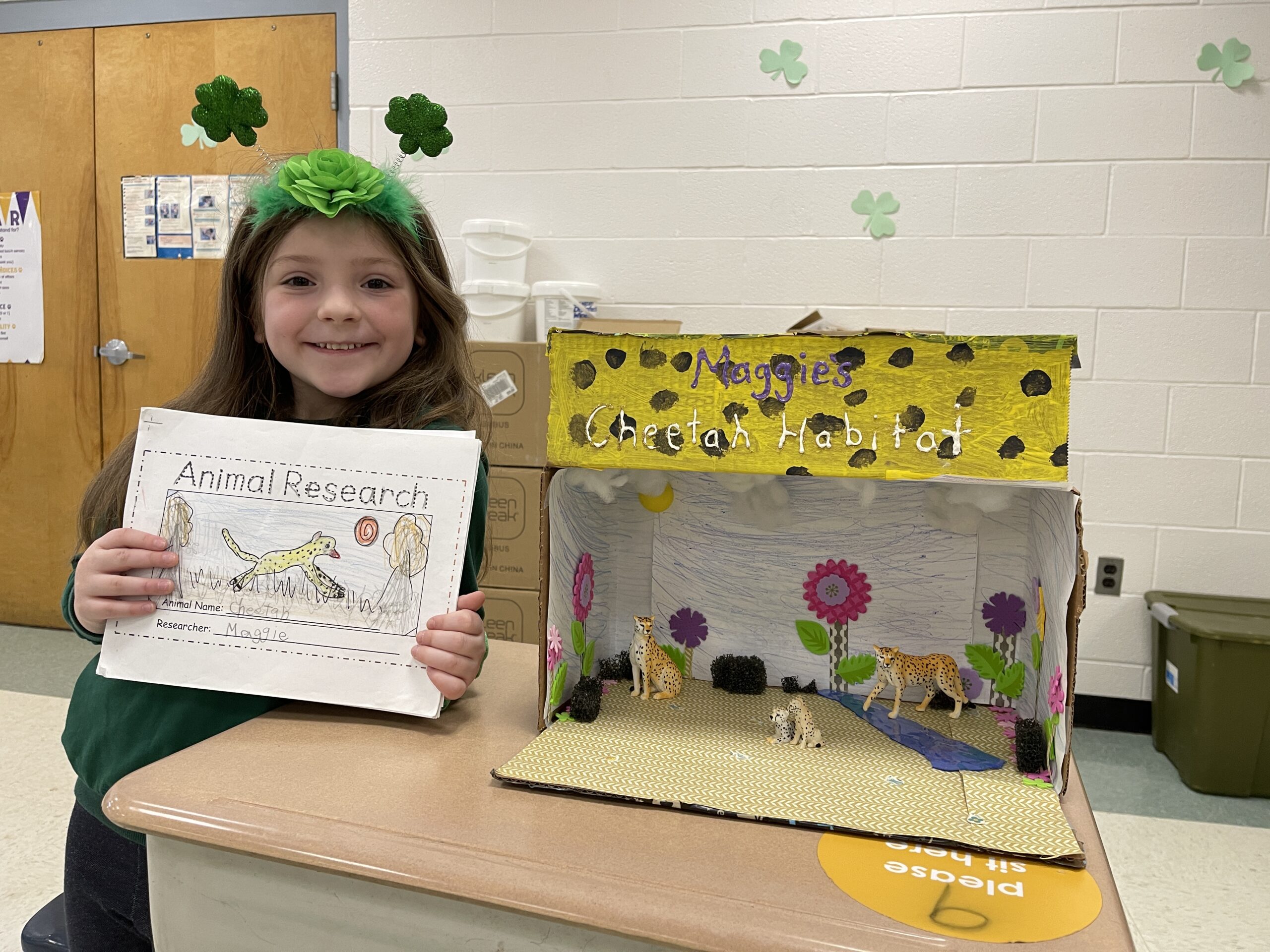 Park Avenue students share animal research projects with museum walk :  Warwick Valley Central Schools