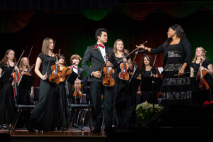 Orchestra students kick off the WVHS holiday concert series